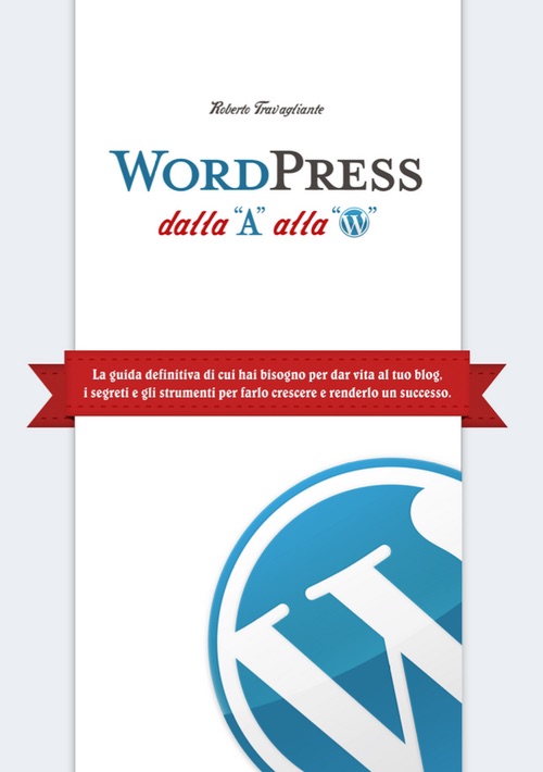 Cover Ebook WordPress dalla A alla W