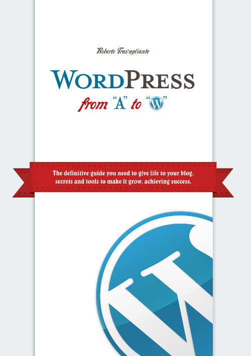 Cover Ebook WordPress from A to W