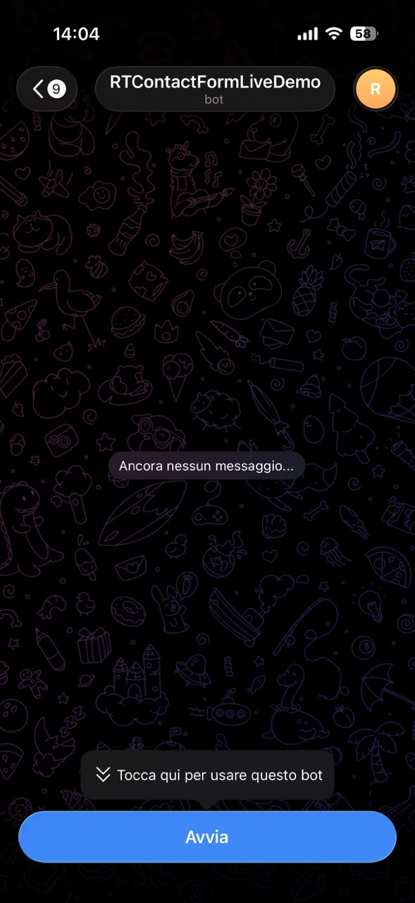 Getting the Telegram Chat ID