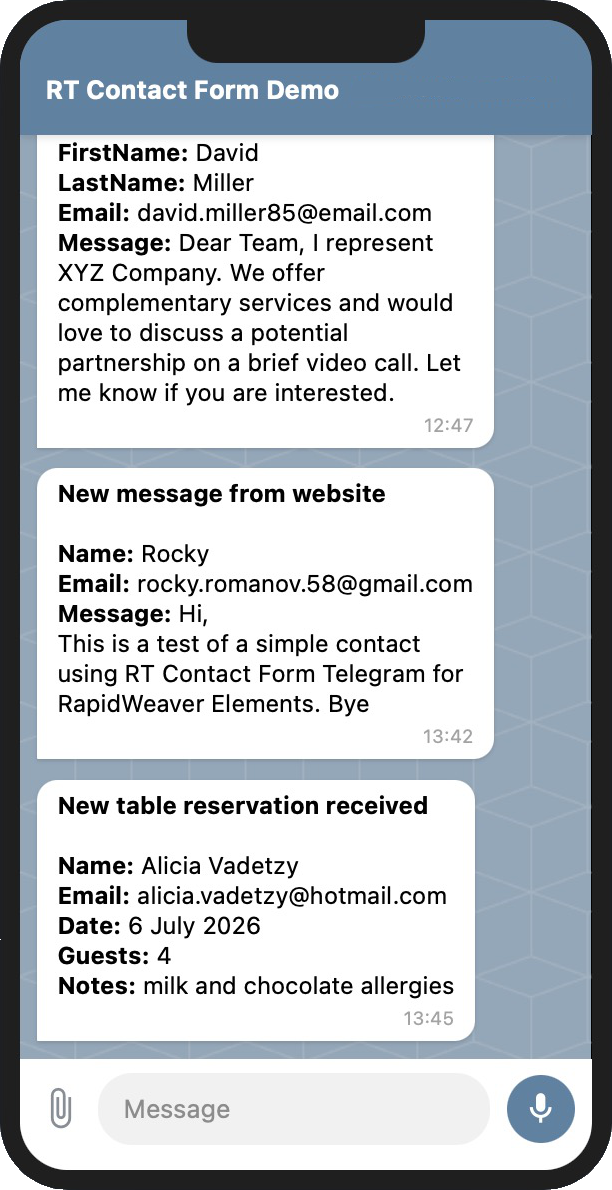Telegram sul telefono